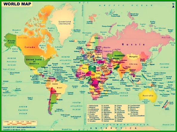 Peta Dunia