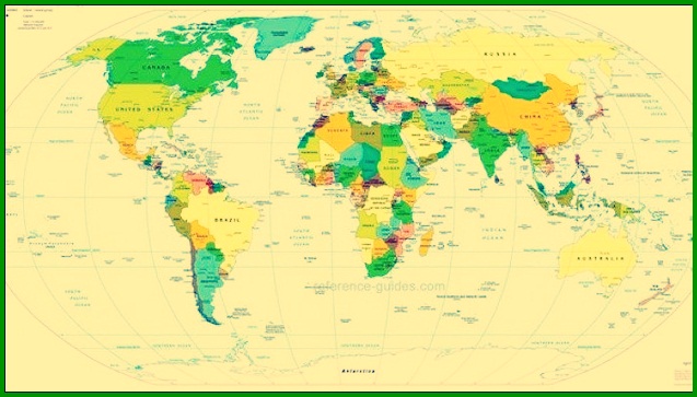 Peta Dunia Lengkap