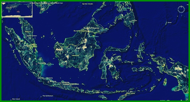Peta pulau indonesia