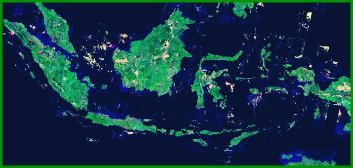 Peta satelit indonesia