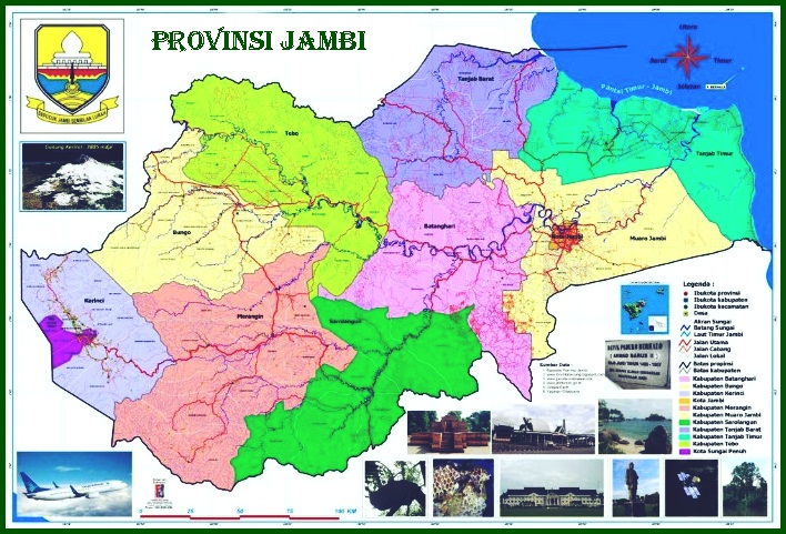 Peta Jambi