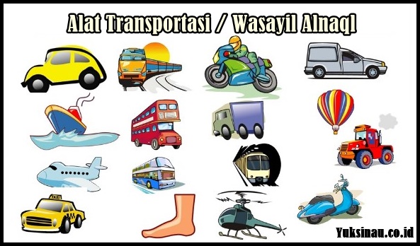 Alat Transportasi Dalam Bahasa Arab