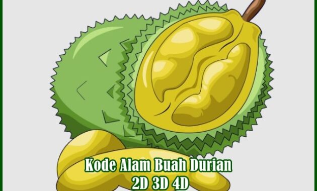 Kode Alam Buah Durian