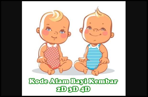 Kode Alam Bayi / Anak Kembar 2D 3D 4D Erek Erek dan Primbon