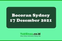 Bocoran Sydney 17 Desember 2021