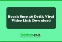Bocah Smp 48 Detik Viral Video