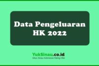 Data Pengeluaran HK 2022