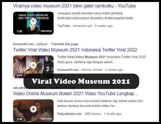 Viral Video Museum 2021