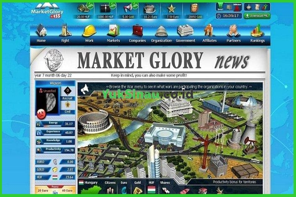 market glory game penghasil saldo ovo